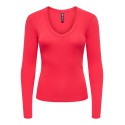 ONLY Riley langærmet bluse - Lollipop