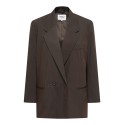 ONLY Alden pinstripe blazer - Mole