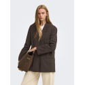 ONLY Alden pinstripe blazer - Mole