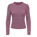 ONLY Nina langærmet bluse - Fig