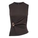 ONLY Haze buckle top - Chocolate Torte