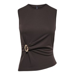 ONLY Haze buckle top - Chocolate Torte