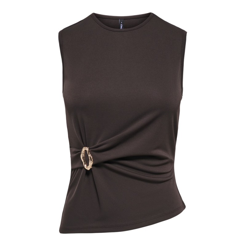ONLY Haze buckle top - Chocolate Torte
