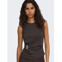 ONLY Haze buckle top - Chocolate Torte