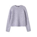 LMTD pige Bullo langærmet kort strik - Misty Lilac