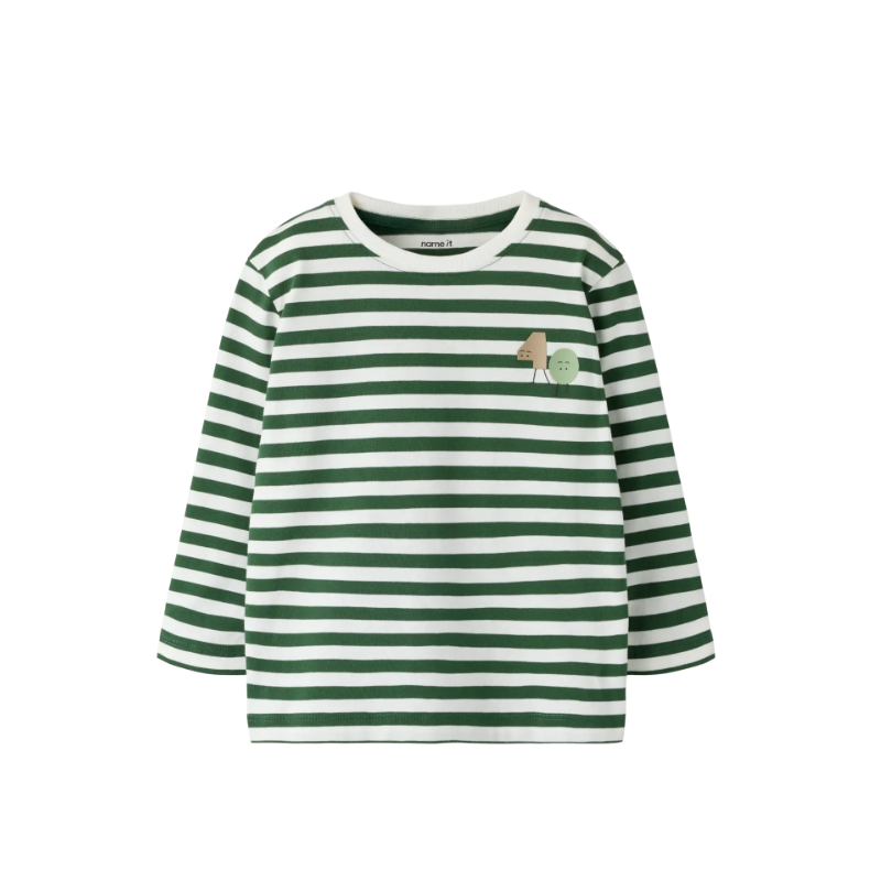 NAME IT MINI dreng - Lico langærmet t-shirt - Greener Pastures