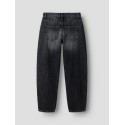 NAME IT KIDS pige - Bella barrel denim jeans - Dark Grey Denim