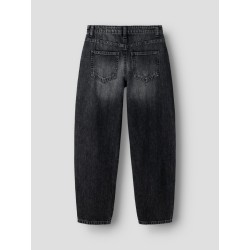 NAME IT KIDS pige - Bella barrel denim jeans - Dark Grey Denim