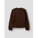 NAME IT KIDS pige - Lansa langærmet strik - Pinecone