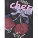 NAME IT KIDS pige - Stina kortærmet relaxed t-shirt - Sort