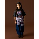 NAME IT KIDS pige - Stina kortærmet relaxed t-shirt - Sort
