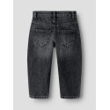 NAME IT MINI pige - Bella barrel denim jeans - Dark Grey Denim