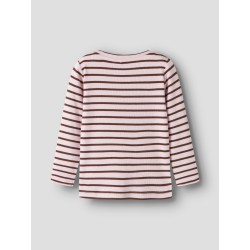 NAME IT MINI pige - Lycca langærmet x-slim top - Mary'S Rose