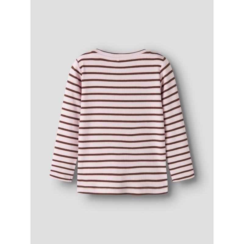 NAME IT MINI pige - Lycca langærmet x-slim top - Mary'S Rose