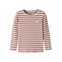NAME IT MINI pige - Lycca langærmet x-slim top - Peyote Melange