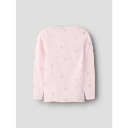 NAME IT MINI pige - Lydiana langærmet s-slim top - Mary'S Rose