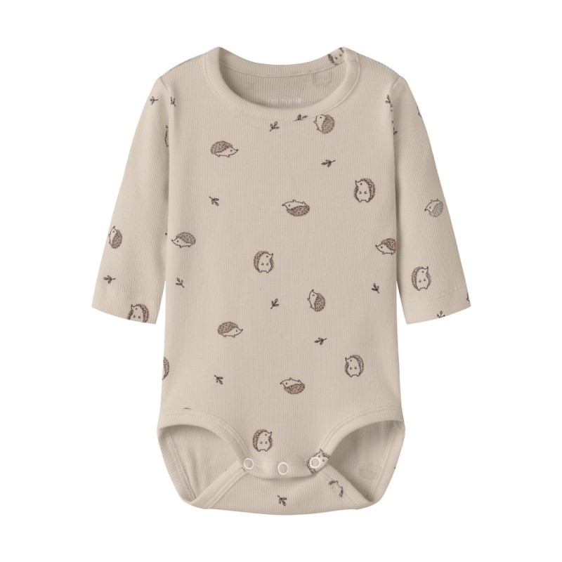 NAME IT BABY - Hog langærmet Bodystocking - Peyote