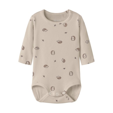 NAME IT BABY - Hog langærmet Bodystocking - Peyote