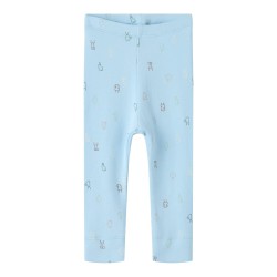 NAME IT BABY dreng - Lydus x-slim leggings - Angel Falls