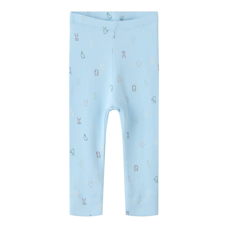 NAME IT BABY dreng - Lydus x-slim leggings - Angel Falls