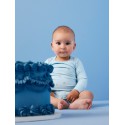 NAME IT BABY dreng - Lydus langærmet x-slim bodystocking - Angel Falls