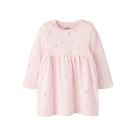 NAME IT BABY pige - Lydianna langærmet kjole - Mary'S Rose