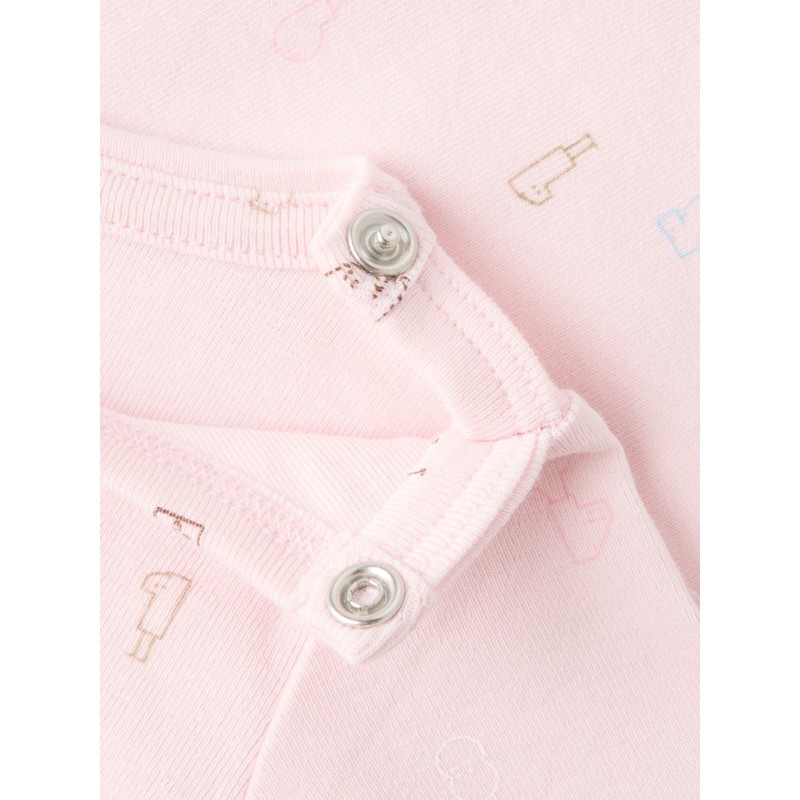 NAME IT BABY pige - Lydianna langærmet x-slim bodystocking - Mary'S Rose