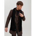 JACK & JONES Dna strik tørklæde - Sort