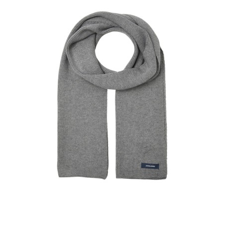 JACK & JONES Dna strik tørklæde - Grey Melange