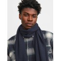 JACK & JONES Dna strik tørklæde - Navy Blazer
