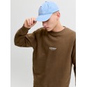 JACK & JONES Soho sweatshirt crew neck - Cocoa