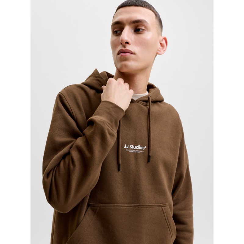 JACK & JONES Soho sweat hoodie - Cocoa