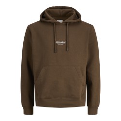 JACK & JONES Soho sweat hoodie - Cocoa