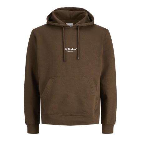 JACK & JONES Soho sweat hoodie - Cocoa