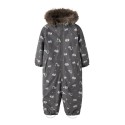 NAME IT MINI dreng - Snow flyverdragt - Blackened Pearl
