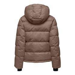 ONLY Ann premium pufferjakke - Taupe Gray