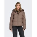 ONLY Ann premium pufferjakke - Taupe Gray