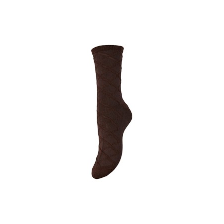 PIECES Anie strømper - Chicory Coffee