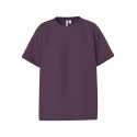 PIECES Skylar kortærmet oversized T-shirt - Plum Perfect
