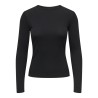 JDY Lucky langærmet bluse - Black