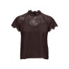 JDY Lion blonde top - Chocolate Torte