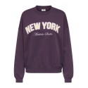 JDY Mesa langærmet sweatshirt - Plum Perfect