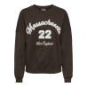 JDY Mesa langærmet sweatshirt - Chocolate Torte