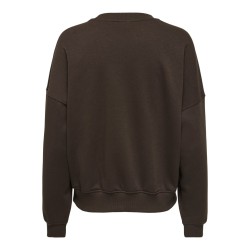 JDY Mesa langærmet sweatshirt - Chocolate Torte