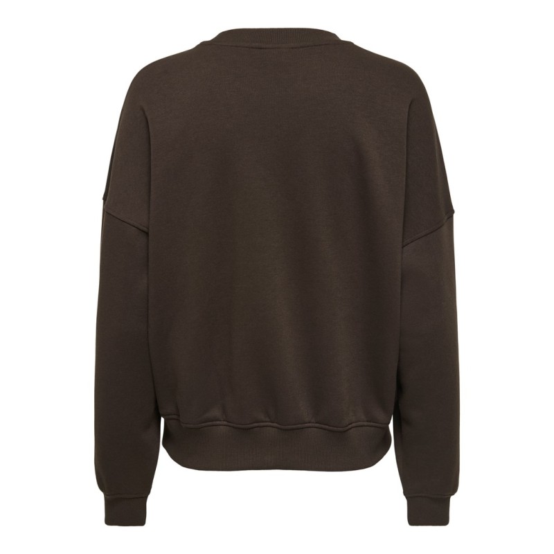 JDY Mesa langærmet sweatshirt - Chocolate Torte