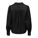JDY Fia langærmet bluse - Black