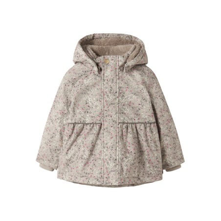 NAME IT MINI pige - Snow jakke - Pure Cashmere