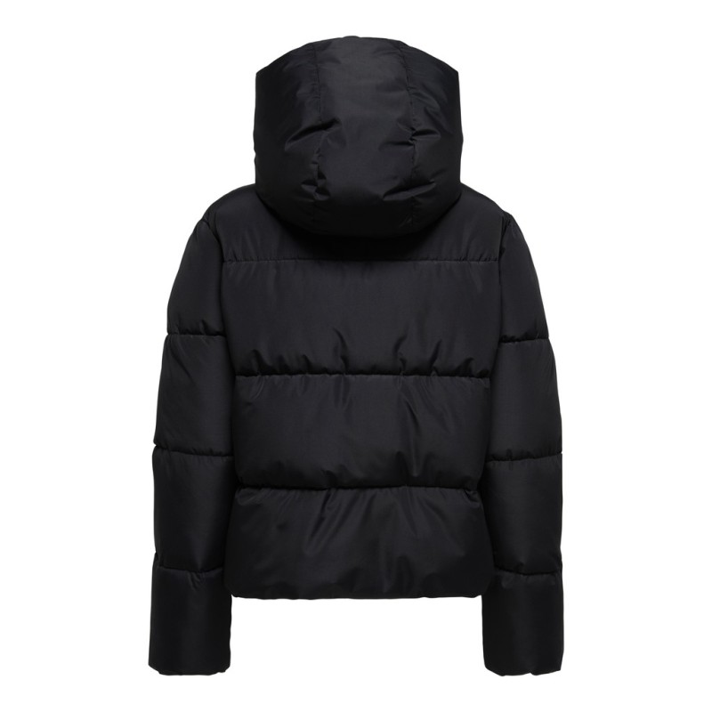 ONLY Juta kort pufferjakke - Black