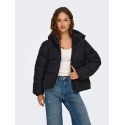 ONLY Juta kort pufferjakke - Black