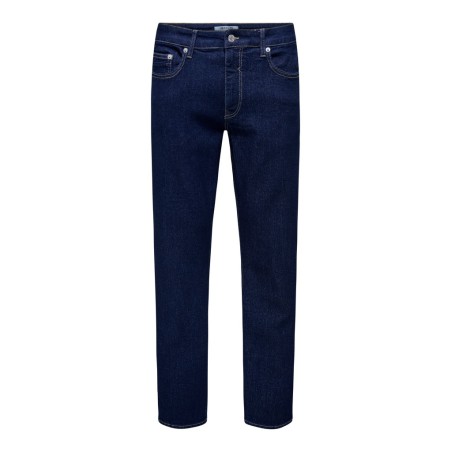 ONLY & SONS Weft jax box jeans - Dark Blue Denim